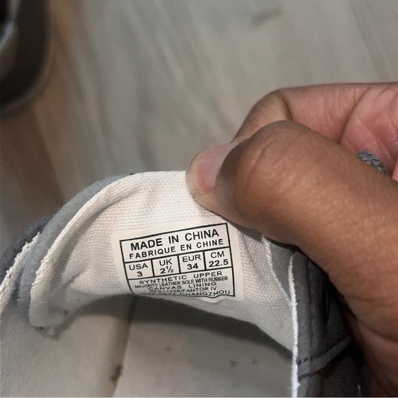 Polo | Boys Canvas Casual Lace up Shoes size 3 - Picture 5 of 5